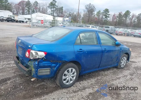 2010 Toyota Corolla Le z USA, uszkodzony, nr VIN 2T1BU4EE1AC387285